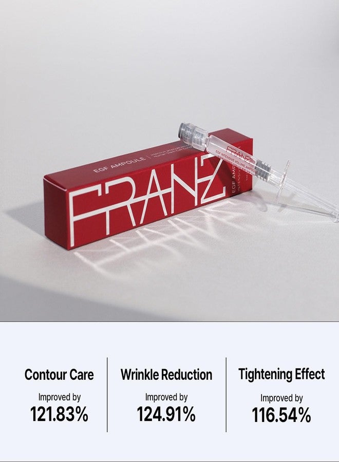 FRANZ Skincare Vegan EGF Intensive Volume Ampoule for Face - Pure 10ppm EGF Peptide Serum for Firming, Wrinkle Care & Daily Skin Revitalization - Clean K-Beauty (1ml, 0.034 fl. oz.) - Image 2